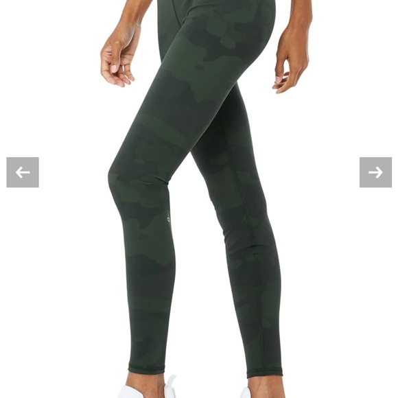 Black Camouflage Leggings - Picture 3 of 8